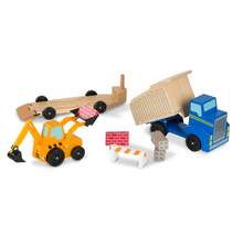 Load image into Gallery viewer, Classic Toy Dump Truck & Loader - Melissa & Doug