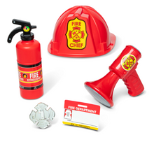 Load image into Gallery viewer, Fire Chief Role Play Costume Set