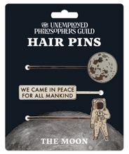 Load image into Gallery viewer, Moon Hair Pins Set
