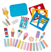 Load image into Gallery viewer, Ice Cream Shop Chalk Play Set - Melissa & Doug