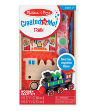 Load image into Gallery viewer, Created by Me! Train Wooden Craft Kit - Melissa & Doug
