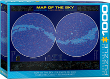 Load image into Gallery viewer, Map of the Sky 1,000 Piece Puzzle
