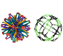 Load image into Gallery viewer, Mini Hoberman Sphere - Glow or Rainbow!