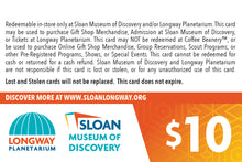 Load image into Gallery viewer, Gift Card $10-$100