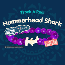 Load image into Gallery viewer, Fahlo - The Shark Week Bracelet - Track a Real Hammerhead Shark - Choose Your Style