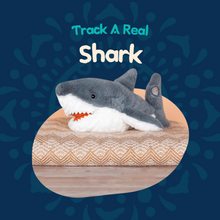 Load image into Gallery viewer, Fahlo Shark Plush - Track a Real Shark!