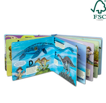 Load image into Gallery viewer, Melissa & Doug Poke-a-Dot: Dinosaurs A to Z Board Book