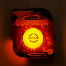 Load image into Gallery viewer, Gootonium: Glowing Orange Solar Putty - 20g
