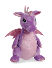 Load image into Gallery viewer, Aurora® - Sparkle Tales™ - 12" Larkspur Dragon™