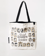 Load image into Gallery viewer, Great Women of Science Tote Bag