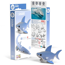 Load image into Gallery viewer, EUGY Shark 3D Puzzle