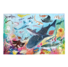 Load image into Gallery viewer, Love of Sharks 100 Piece Puzzle