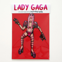 Load image into Gallery viewer, Posable Fridge Magnet Lady Gaga