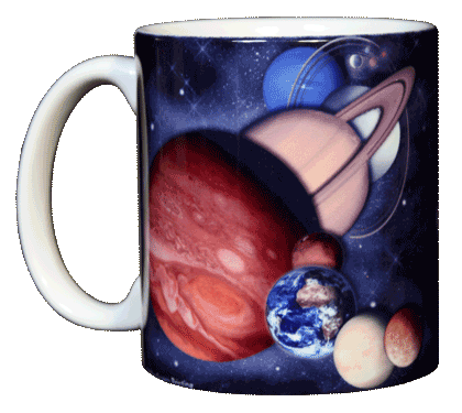 Planets & Dwarf Planets Ceramic Mug – Sloan Museum & Longway Planetarium