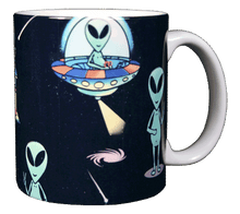 Load image into Gallery viewer, Alien Wrap Ceramic Mug
