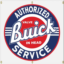 Load image into Gallery viewer, 3&#39; x 3&#39; Authorized Buick Service Garage Banner
