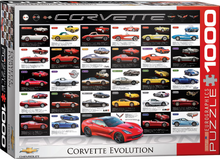 Load image into Gallery viewer, Corvette Evolution 1,000 Piece Puzzle

