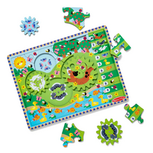 Load image into Gallery viewer, Animal Chase I-Spy Wooden Gear Puzzle - Melissa & Doug
