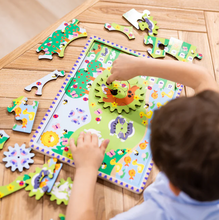 Load image into Gallery viewer, Animal Chase I-Spy Wooden Gear Puzzle - Melissa & Doug