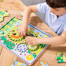 Load image into Gallery viewer, Animal Chase I-Spy Wooden Gear Puzzle - Melissa & Doug