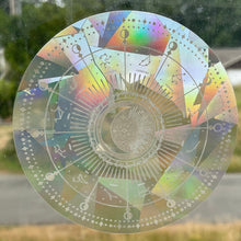 Load image into Gallery viewer, Astrology Zodiac Wheel Suncatcher Sticker