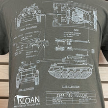 Load image into Gallery viewer, 1944 Buick M-18 Hellcat Tank Destroyer T-Shirt