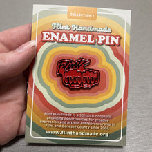 Load image into Gallery viewer, Flint Handmade Enamel Pin - Choose Your Color!