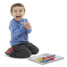 Load image into Gallery viewer, Vehicles Chunky Puzzle 9 Pieces - Melissa & Doug
