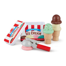 Load image into Gallery viewer, Scoop & Stack Ice Cream Cone Playset - Melissa & Doug