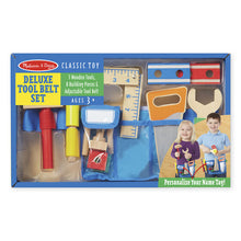 Load image into Gallery viewer, Deluxe Wooden Tool Belt Set - Melissa & Doug