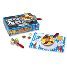 Load image into Gallery viewer, Wooden Flip &amp; Serve Pancake Set - Melissa &amp; Doug
