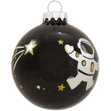 Load image into Gallery viewer, Space Astronaut Glass Ornament