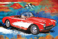 Load image into Gallery viewer, Corvette Cruising Collectible Puzzle Tin
