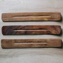 Load image into Gallery viewer, Flint Candle Co. Wooden Incense Holder
