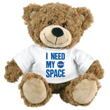 Load image into Gallery viewer, Cuddle Zoo™ NASA 'I Need My Space' Teddy Bear - Cinnamon/Oatmeal