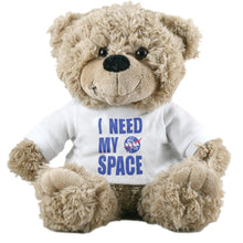 Load image into Gallery viewer, Cuddle Zoo™ NASA 'I Need My Space' Teddy Bear - Cinnamon/Oatmeal