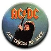 Load image into Gallery viewer, AC/DC Button Pins 1&quot; - Choose Your Style!
