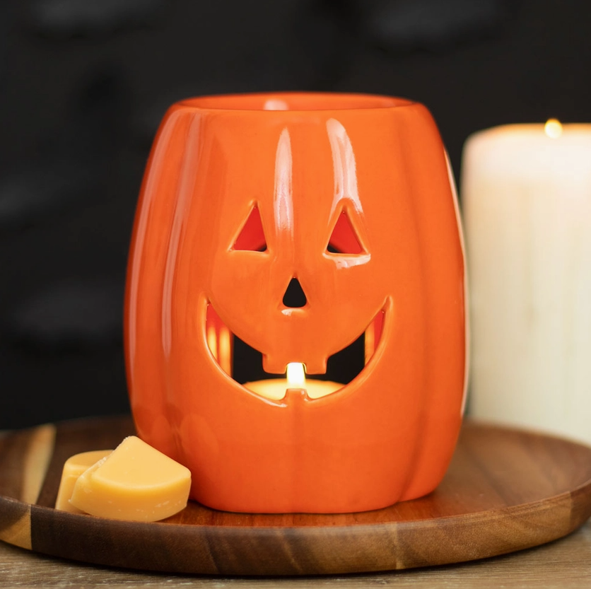 Jack-O'-Lantern Halloween Oil Burner and Wax Warmer