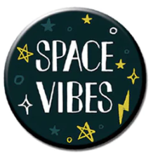 I Love Space Buttons - Choose Your Style!