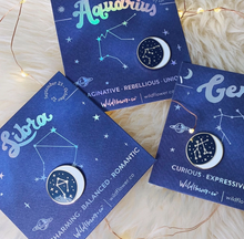 Load image into Gallery viewer, Constellation Zodiac Enamel Pin - Choose Your Sign!
