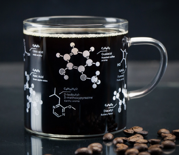 Coffee Chemistry Glass Mug
