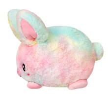 Load image into Gallery viewer, Squishable Snugglemi Snackers Pastel Tie Dye Fluffy Bunny
