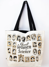 Load image into Gallery viewer, Great Women of Science Tote
