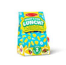 Load image into Gallery viewer, What is for Lunch? Surprise Meal Play Food Set - Melissa &amp; Doug

