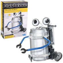 Load image into Gallery viewer, 4M KidzRobotix Tin Can Robot
