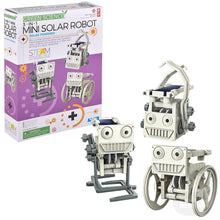 Load image into Gallery viewer, Green Science 3-in-1 Mini Solar Robot
