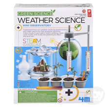 Load image into Gallery viewer, Green Science Weather Science Mini Observatory
