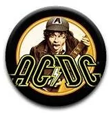 Load image into Gallery viewer, AC/DC Button Pins 1&quot; - Choose Your Style!
