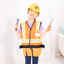 Load image into Gallery viewer, Contruction Worker Role Play Costume Set
