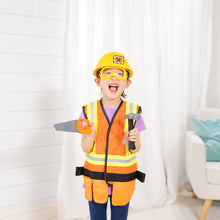 Load image into Gallery viewer, Contruction Worker Role Play Costume Set
